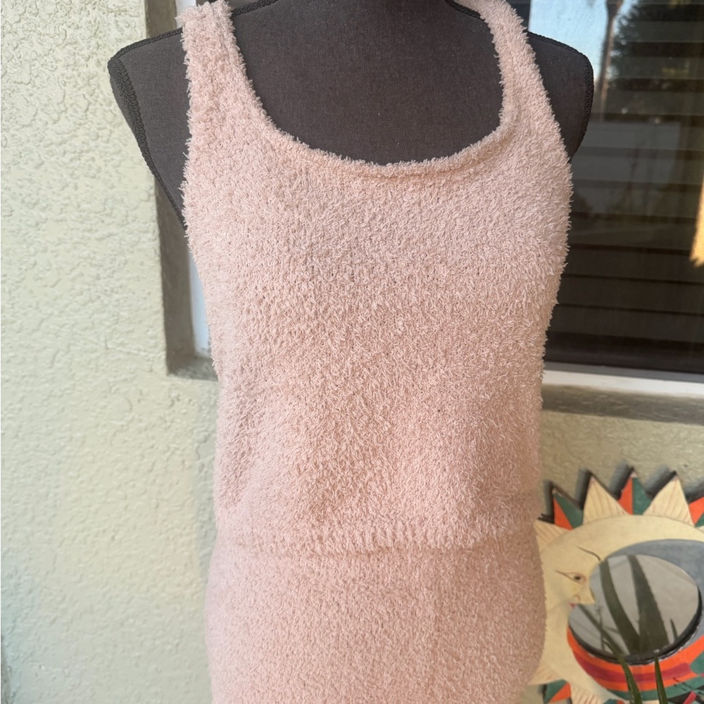 Say What? Warm Beige Fleece 3 Piece Fuzzy Set - Picture 5 of 10